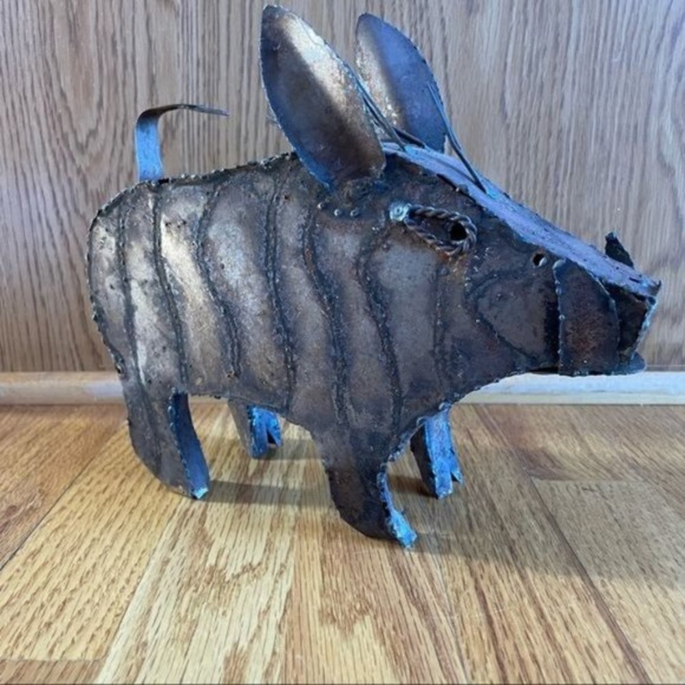 Metal Yard Art Desert‎ Boar Pig Outdoor